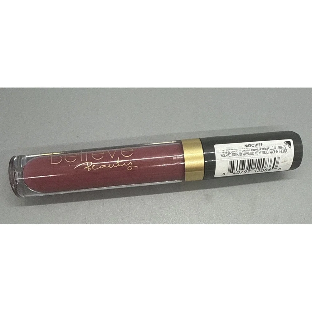 Believe Beauty Velvet Matte Liquid Lip, Mischief New And Sealed/